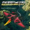 Hylukon Wing Loong Remote Control Airplane, 2.4G Foam Quadcopter with 360 Flips, One Key Takeoff and Landing, LED Lights, Headless Mode, Cool Stunt Glider for Teens Adults (Red 2 Batteries) view 2