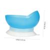 Toddmomy Silicone Suction Cup Bowl for Elderly Disabled Adults Spill Non Slip Dining Bowl with Curved Design Tip Assistive Tableware for Seniors and Handicapped Users view 2