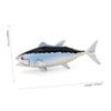 Abaodam Realistic Figurine Fish Sculpture PVC Model Ocean Animal Educational Fish Ornament for Party Favors and Home Garden Decoration Small Tuna Simulation Statue view 2