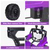 12V Ride On Car, Electric Car for Kids, Ride on Toys, Kids Cars with 3 Speeds Adjustable, Bluetooth, Parent Remote Control, Spring Suspension, AUX Port-Black (Purple, 12V-1Seater) view 4