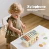 Vanplay Montessori Toys for 1 Year Old - Wooden Hammering Pounding Toys for One Year Old Girls Boy Gifts, 7 in 1 Learning Activities for Baby First Christmas Birthday Gifts for Toddlers 1-3-2-4 view 3