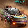 Authticar 4WD Remote Control Truck High Speed Remote Control Off Road Car with LED Lights All Terrain Short Course Vehicle for Teens Adults (Purple) view 2