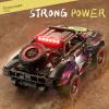 Authticar 4WD Remote Control Truck High Speed Remote Control Off Road Car with LED Lights All Terrain Short Course Vehicle for Teens Adults (Purple) view 4