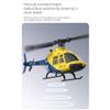 SkyPlayoRC RC ERA A60 Mini Bell206 RC Helicopter, 6-Channel Gyro Stabilized Aircraft with Altitude Hold & One-Key Takeoff, Indoor Outdoor Remote Control Airplane for Teens & Adults view 4