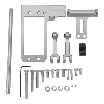 Aluminum Alloy High Strength Hydraulic Steering Link Servo Mount Adjustable Bracket for VP F10 1/10 RC Car