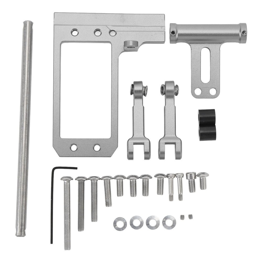 Aluminum Alloy High Strength Hydraulic Steering Link Servo Mount Adjustable Bracket for VP F10 1/10 RC Car