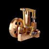 M81 Balance Type Mini Pure Copper Steam Engine Model 4.7x2.9x4.6cm Physics Educational Gift (Boiler Not Included) view 2
