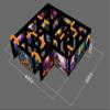 6x6m Inflatable Halloween Haunted House Maze Scary Inflatable Maze Game for Outdoor Fun 20x20ft with 950W Blower view 2