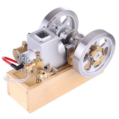 M94 Horizontal Hit & Miss Gasoline Engine Model - 6CC Side Valve Water-Cooled Internal Combustion Engine with Speed Governor & Hand Starter