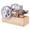 M93 Horizontal Gasoline Engine Model - 6CC Water-Cooled Internal Combustion Engine with Hand Starter for Display & Mechanical Education view 4