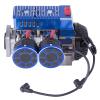 60cc Inline Twin Cylinder Gasoline Engine 15HP for 1/5 RC Model Car HPI Baja LOSI 5T with Hand Pull Start and Forced Air Cooling view 2