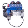 60cc Inline Twin Cylinder Gasoline Engine 15HP for 1/5 RC Model Car HPI Baja LOSI 5T with Hand Pull Start and Forced Air Cooling view 4