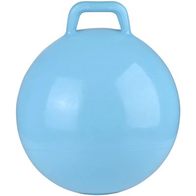 Blue Hopper Ball - 18" (1 Pc.) - Thick Vinyl Jumping Ball with Handle - Perfect for Indoor and Outdoor Active Play