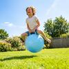 Blue Hopper Ball - 18" (1 Pc.) - Thick Vinyl Jumping Ball with Handle - Perfect for Indoor and Outdoor Active Play view 4