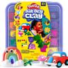 Play-Doh Air Dry Clay Case, Scented Variety Pack, 13 Air-Dry Clays, Fun Molds, Wiggly Eyes, and Sculpting Tool, Arts and Crafts Supplies, Modeling Clay, Fun Kids Activities, Pottery view 1