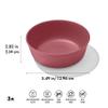 OXO Tot Stackable Bowl Set 3pk - Dark view 2