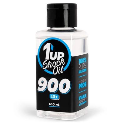 Pure Silicone Shock Oil 900cSt / 66.25wt - 100mL / 1UP Racing / 100900