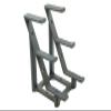1/43 O Scale Diecast Car Box Case Display Stand Shelf Wall Mount / Free Standing, Size: Freestanding Display (3-car) view 1