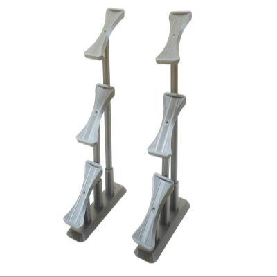3DEXL 1/18 Scale Diecast Car Display Stand Shelf Holder, Wall Mount (18th Model), Size: 3-Car Free Standing