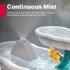 Step2 Misting Mountain & Waterfall Water Table with 21-Piece Accessory Set, Plastic, Ages 18 Months5 Years, Gray view 2