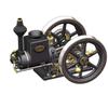 MechPuConToy Hit and Miss Engine Kit That Runs, HM-01 7cc 4-Stroke Horizontal Stationary Engine Model with High/Low Speed Gear Lever (KIT Version/Black) view 1