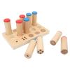 Wooden Sound Cylinders Toy Sensory Integration Training Educational Sound Stick Set view 3