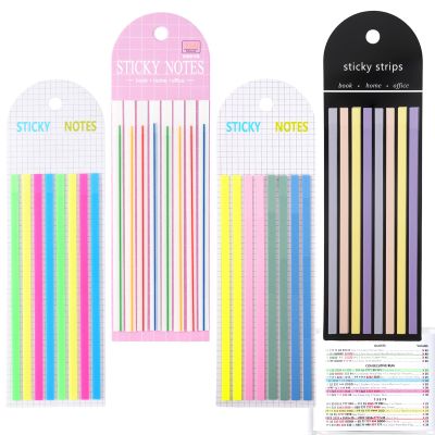 640 pcs Mahjong Card Line Finder Highlighter Tape, Mahjong Line Highlighter Stripe, Transparent Sticky Card Markers Tabs, Mahjong Game Rule Reader, Reusable & No Adhesive Residue (Solid color + Lines)