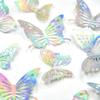 12 Pcs Butterfly Cake Toppers 3D Hollow Butterflies Cake Decor for Baby Shower Wedding Men Women Birthday Party Cake Decorations Supplies view 1