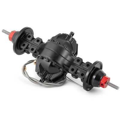 1/14 RC Trailer Metal Differential Gear Front Rear Axle Upgrade Parts Compatible with Common RC Models(Rear)