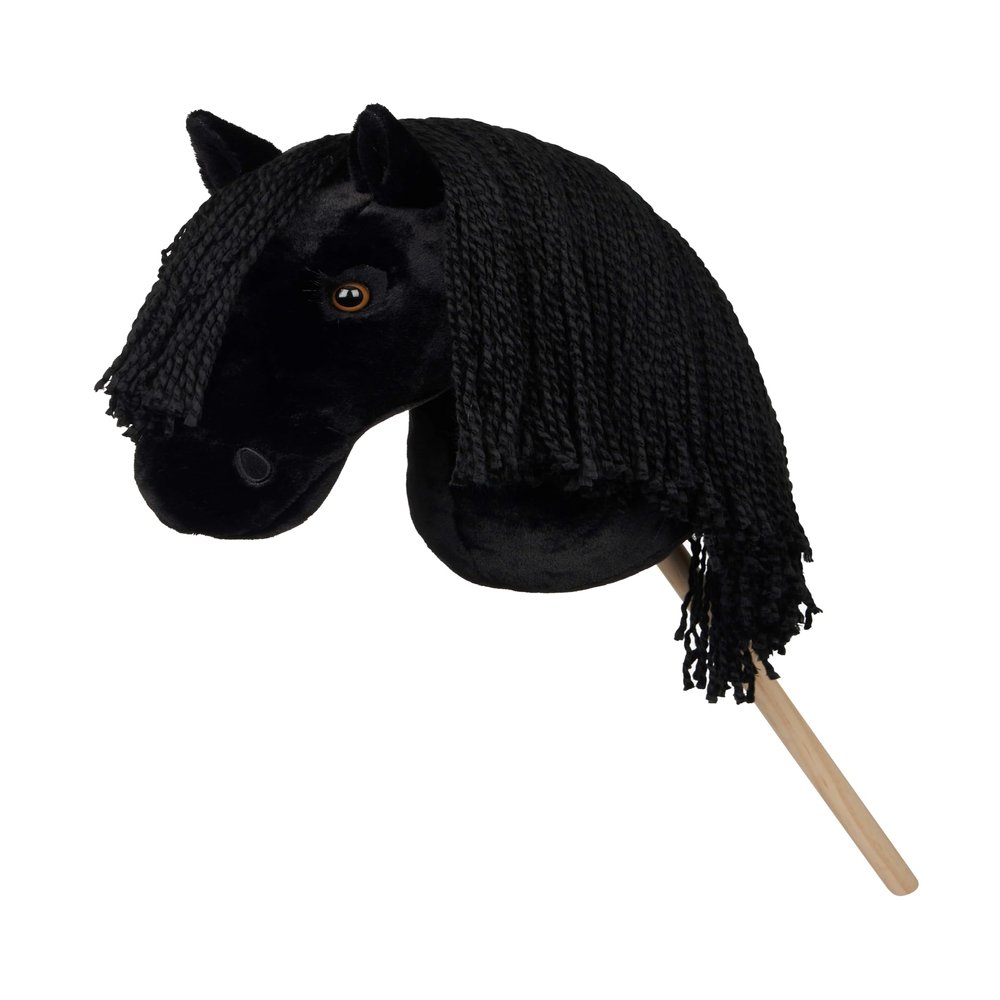 LeMieux Hobby Horse Spike - Handsome Black - Realistic Head - Perfect for Kids