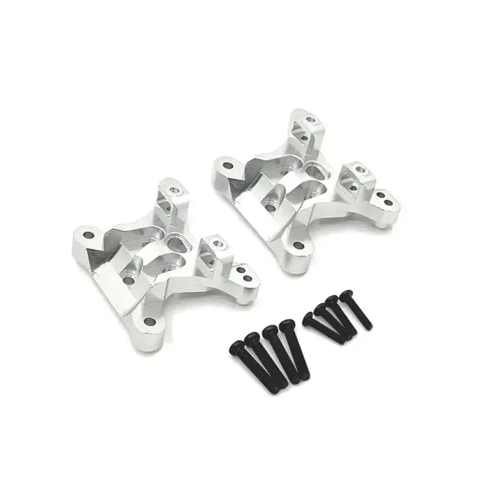 16101 16102 16103 16104 16106 16201 Metal Servo Mount Plate Holder Compatible with 1/16 Scale RC Cars Upgrade Replacement Parts Accessories(Shock Tower SR)