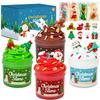Christmas Classroom Favors Gifts for Kids - 12 Pack Xmas Slime with Charms, Holiday Goodie Treat Bag Stocking Stuffers for Teens, Christmas Party Supplies Presents Activities Giveaways for Toddlers view 1