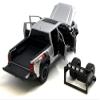 2024 TRD Off Road Edition Pickup Truck Silver Metallic with TRD Stripes with Sunroof and Wheel Rack Limited Edition to 2400 Pieces Worldwide 1/24 Diecast Model Car H08778-MJS02 view 2