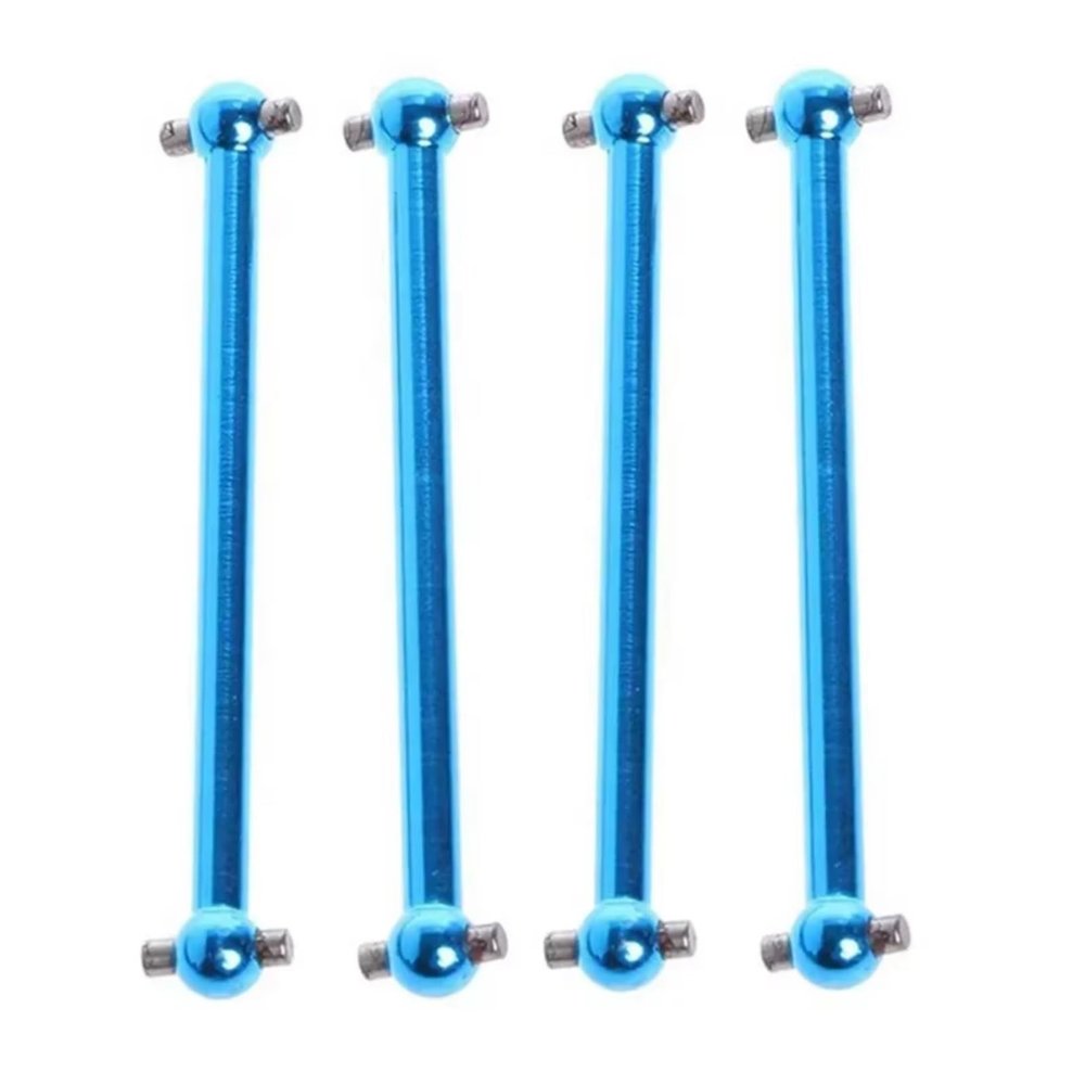 For Wltoys A959/A949/A969/A979/K929-B A959 Part Metal Rear Drive Shaft Transmission Accessories RC Car Spare Parts Kit RC Upgrade Parts(Blue)