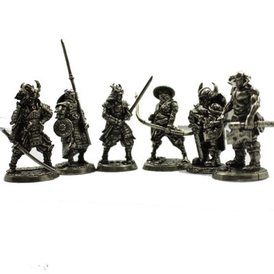 ALIULMIGD Alloy Samurai Model Japanese Shogunate Samurai Toy Ornament (-)