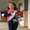 LeMieux Hobby Horse Dakota - Black and White Appaloosa - Realistic Head - Perfect for Kids view 3