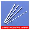 5PCS Rigid Shaft Toy Car Gear Wheel Axle 10CM/20CMfor for Accessories Drive Shaft Rust-Proof 2X100MM Motor Starters view 2