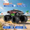 Amphibious Remote Control Car, 1:18 Waterproof Monster Truck Toys RC Cars, 2.4GHz RC Trucks 4WD All Terrain Off-Road Pickup, Kids Christmas Birthday Presents for Boy Girl Toys Age 6 7 8 9 10 11 12 view 4