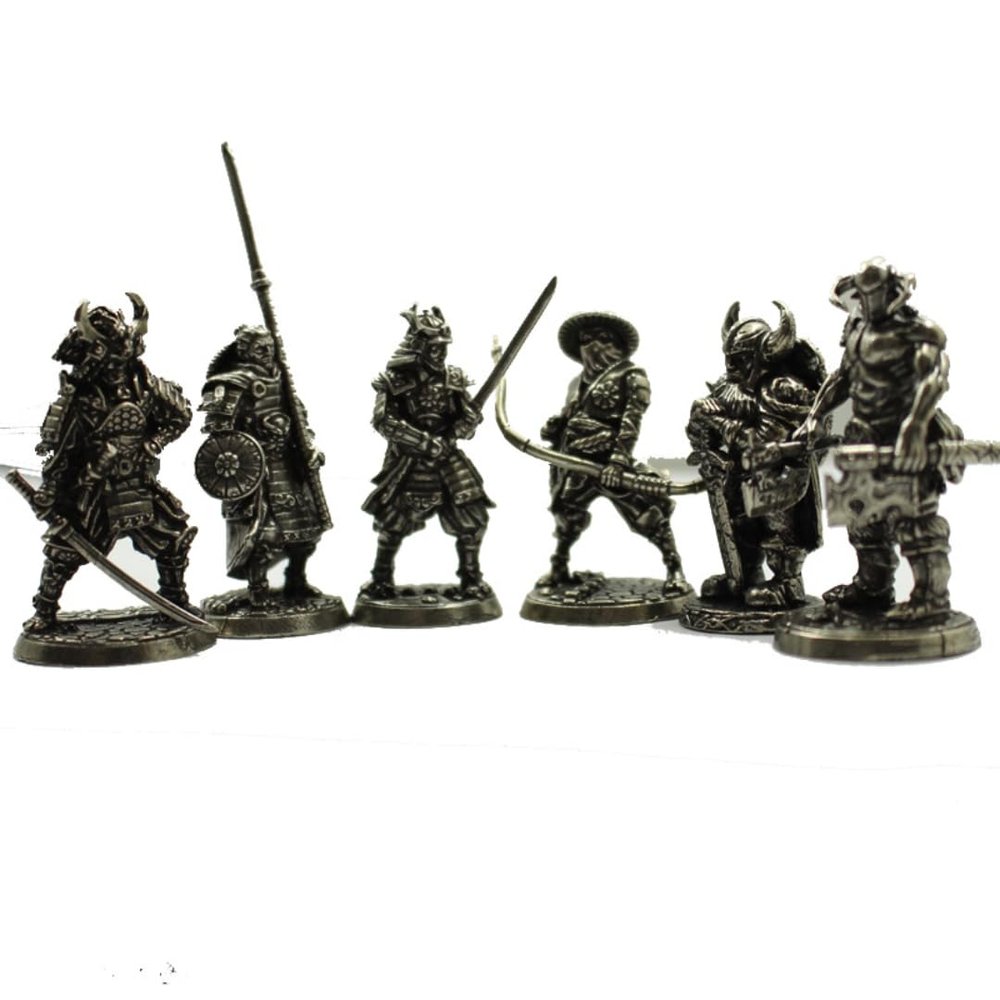 ALIULMIGD Alloy Samurai Model Japanese Shogunate Samurai Toy Ornament ()