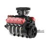 MechPuConToy Mini V8 Engine Model Kit That Runs, FS-V800WGPC 1/10 Scale 28cc Water-Cooled Four-Stroke OHV V8 Engine Model Kit, Build Your Own V8 Metal Engine That Works view 4