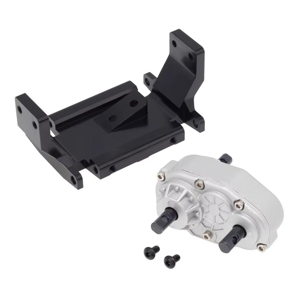 Compatible with Axial for SCX10 D90 D110 TF2 1/10 RC Crawler Upgrade Parts Gearbox Transfer Case with 72MM Mount RC Parts