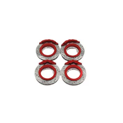 RC Spare Part Compatible with Zero-Z for KYOSHO for MINI-Z for MINI-Q8 for MINI-Q9 MA020 MA030 1/28 RC Car Upgrade Parts Metal Modified Brake Disc