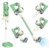 VARANO 3-in-1 Kids Vacuum that Really Works, Toddler Toy Vacuum Cleaning Set for Children Aged 3+, Fun Kids Working Toy Vacuum Cleaner with Working Suction for Realistic Play (Green) view 1