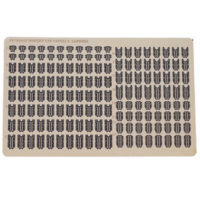 1/700 Scale Modern US Navy Ladders Photo-Etched Parts Detailed Upgrade Set for Warship Models