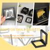 20Pcs Floating Frame Display CaseBSELUTNGY 3D Floating Display Case 2.76 Inches Black is Perfect for Preserving and Displaying Jewelry, Coins, Badges, Specimens and Various Collectible view 3