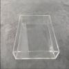3mm Thick Clear Acrylic Shallow Water Tank for Photography, Display, and Storage - Perfect for Water Splash Props(30x25x5cm) view 1