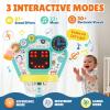 AIGIMU Toddler Sports Toys, 3-in-1 Toddler Basketball Hoop Soccer Golf Activity Center, Basketball Hoop for Kids 1-3,1 2 3 Year Old Boys Girls Toy, Montessori Toys for Toddlers & Baby view 3