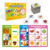 ArRuKi KIDS Magnetic Matching Game for Kids Ages 2-4, Feature Memory Game Toddler Learning Toy for Kids 3 4 5, Educational Toy Activities for Boy and Girl view 1