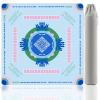 Bellyrich Mahjong Mat, Non-Slip Noise Reduction Card Game Mat with Carrying Bag, Waterproof Table Mat for Mahjong/Poker/Board Games/Dominoes, Sky Blue, 32.4x32.4 Inch view 1