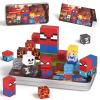 HtZestToysiop 35PCS Magnetic Blocks Travel, STEM Educational Mini Magnetic Blocks with Portable Iron Box, Christmas Birthday Gifts for Boys & Girls Ages 3 4 5 6 7 8, Spider view 1